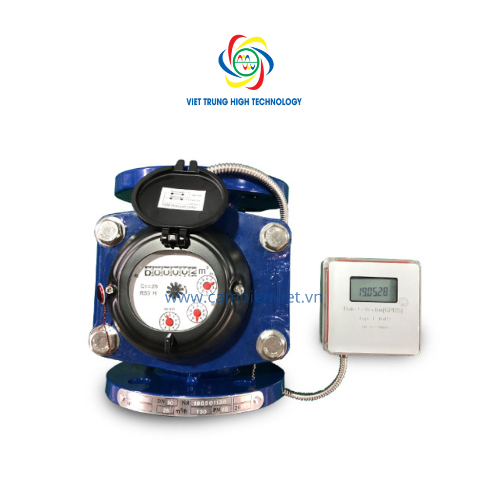 Đồng Hồ Nước Không Dây GPRS - Dạng Hiển Thị Rời