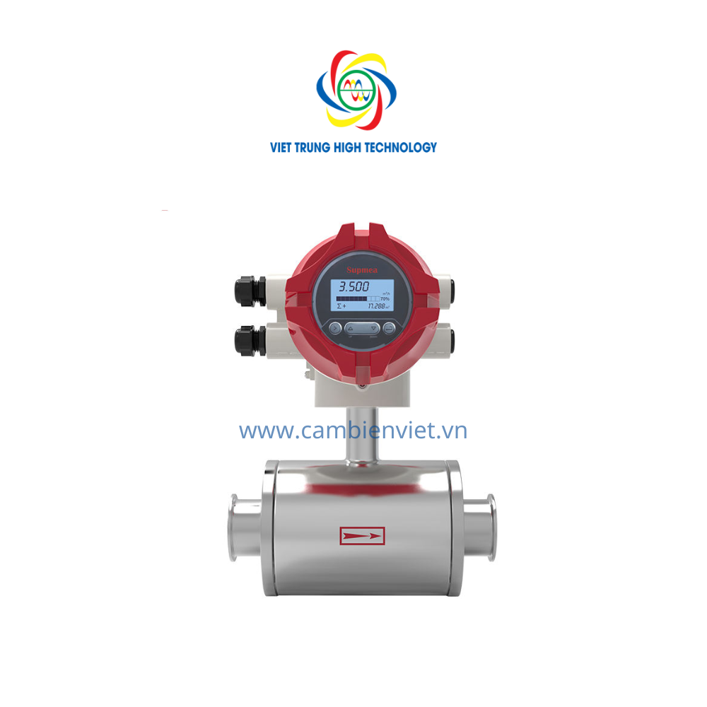 Cảm biến lưu Lượng điện từ bằng Inox316L