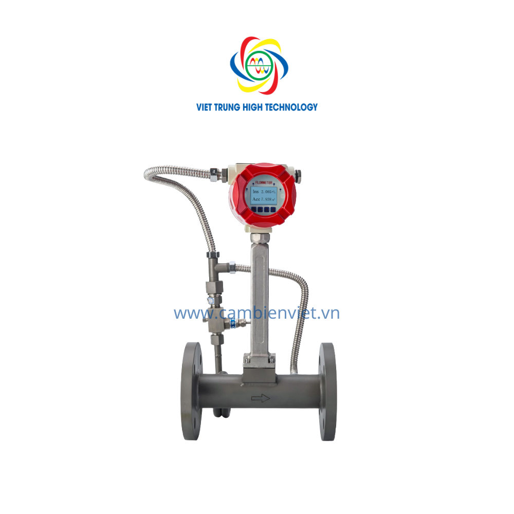 Đồng hồ Votex đo hơi, khí,gas (tấn/h) 